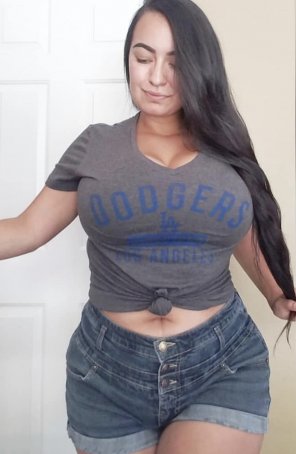 zdjęcie amatorskie Dodgers Fan