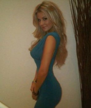 foto amadora Hair Clothing Blond Turquoise Beauty 