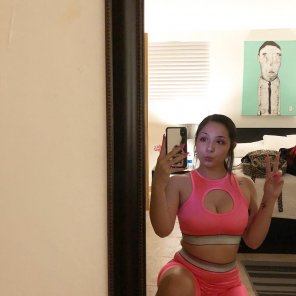 photo amateur I love wearing this to the gym and seeing all the men trying not to stare it turns me on [OC]