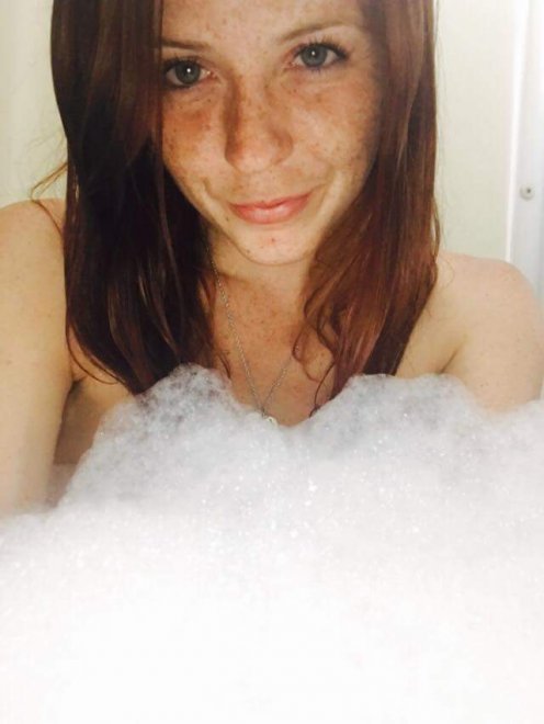 Bubble bath.