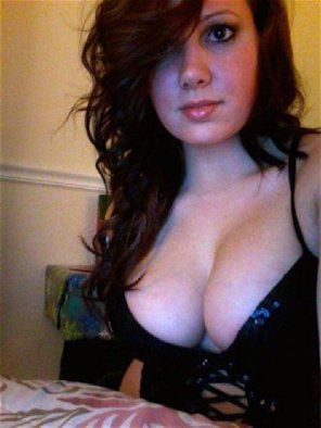 foto amateur Great rack and cute face!