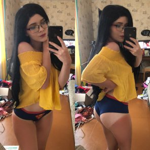 amateur-Foto Finally got some tan and made a set because I loove tan lines ~ Evenink_cosplay