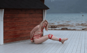 amateur pic Fresh air, tied blonde girl, Amazing view ðŸ˜