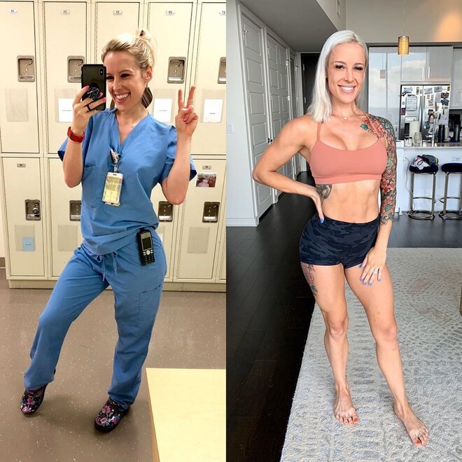 Sexy Tatted Nurse