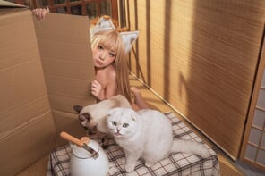 amateurfoto Nekokoyoshi-爆机少女喵小吉-Kinako-24