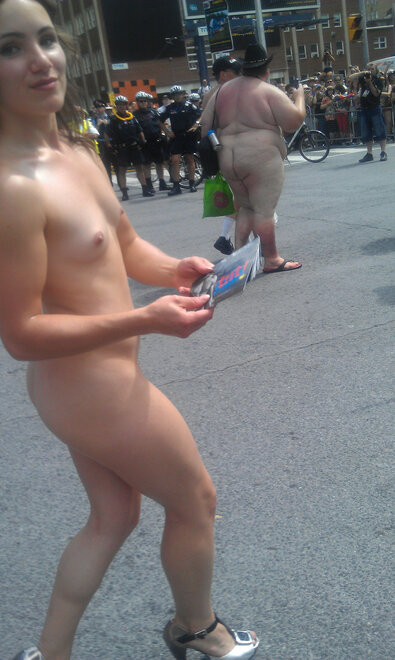 Slut Amanda naked in public (30)