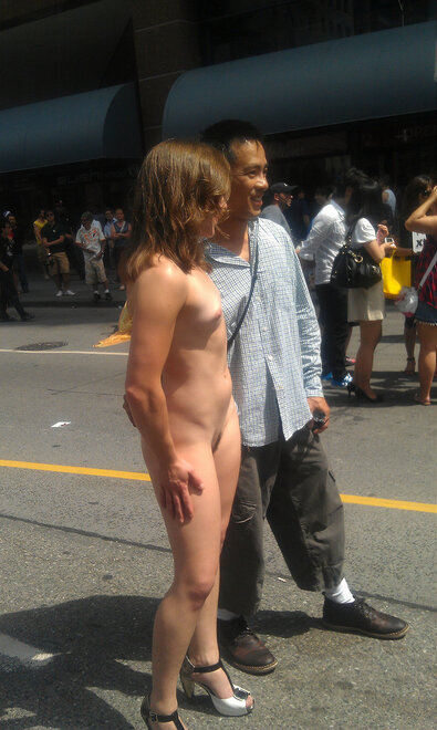 Slut Amanda naked in public (53)