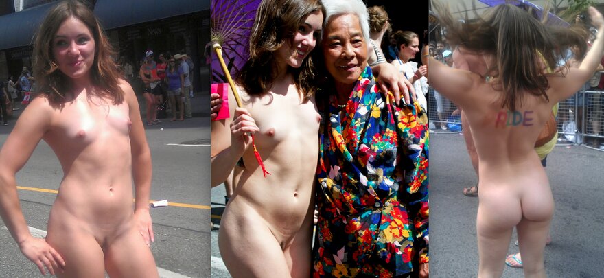 Slut Amanda naked in public (66)