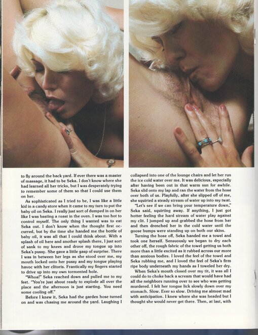 Seka sucks clit sixteen