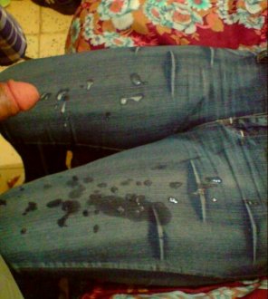 foto amadora Goodbye jeans