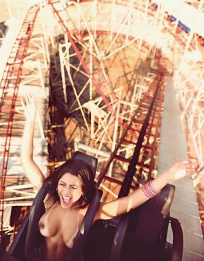 foto amadora Rollercoaster ride