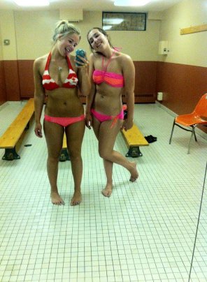 amateur-Foto Bikini Fun Selfie Swimwear 