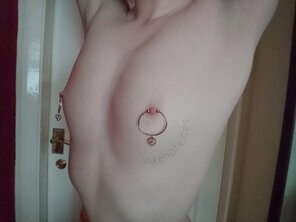 amateurfoto My titties might be tiny, but that doesn't mean I can't accessorise.