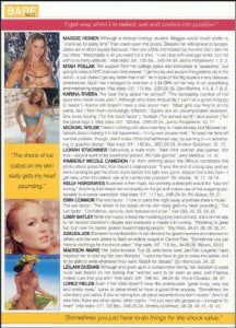 foto amateur Playboy College Girls Magazine Wet Wild 2003 0102-67