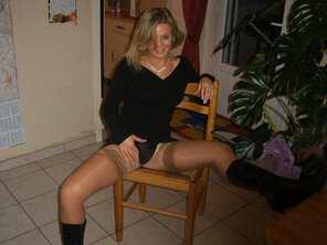 foto amatoriale Hot Blonde Swinger Milf (46)