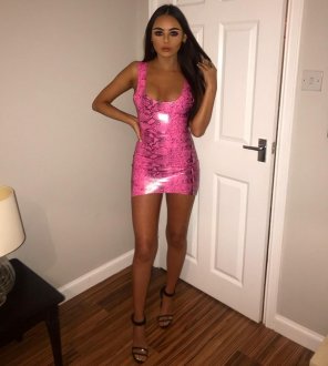 amateur pic Pink Dress