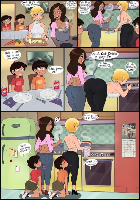 Mature Aunt Porn Comics - CARTOON COMIC PORN MIX - 2018-12-27-auntie-cooking Porn Pic - EPORNER