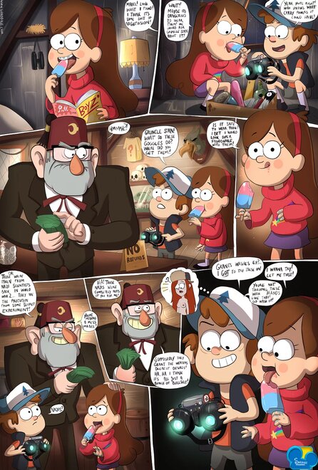 Mabel And Dipper Porn Drawings - CARTOON COMIC PORN MIX - 2013-01-30-gravity-balls-page1 Porn Pic - EPORNER