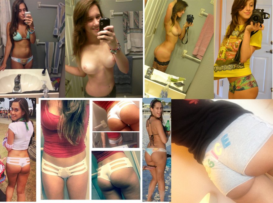 Selfie/Ass Collage nude