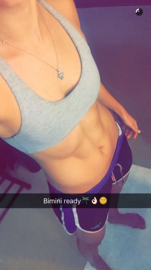 amateur-Foto Perfect body with amazing abs