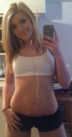 amateur photo Ready to hit the gym