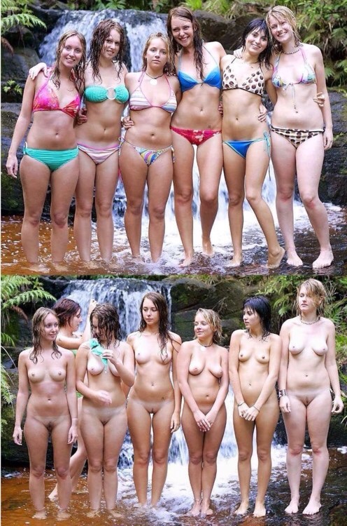 Six Full Bf - Six Girls and a Waterfall Porn Pic - EPORNER