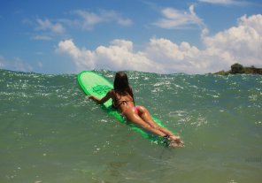foto amadora just a surfer