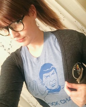 foto amadora Spock Shirt