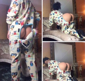 foto amadora in Pajama