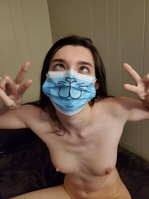 amateur pic Is it still ahegao if my mask is on? ðŸ˜œ