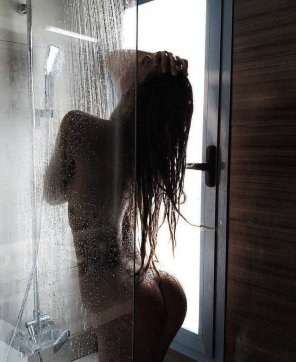foto amadora Shower