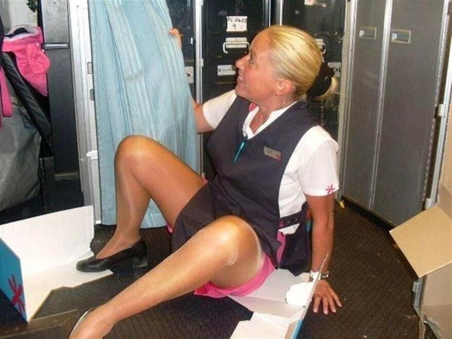 Flight Attendants Dressed And Undressed Flight Attendants 00188 Porn