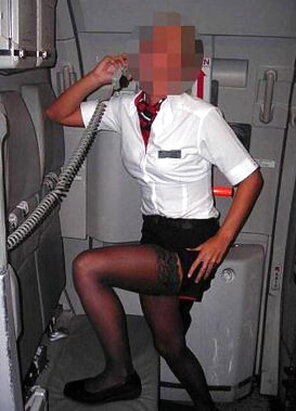 foto amadora Flight Attendants 00289