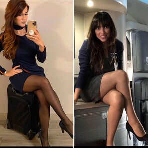 foto amateur Flight Attendants 00562