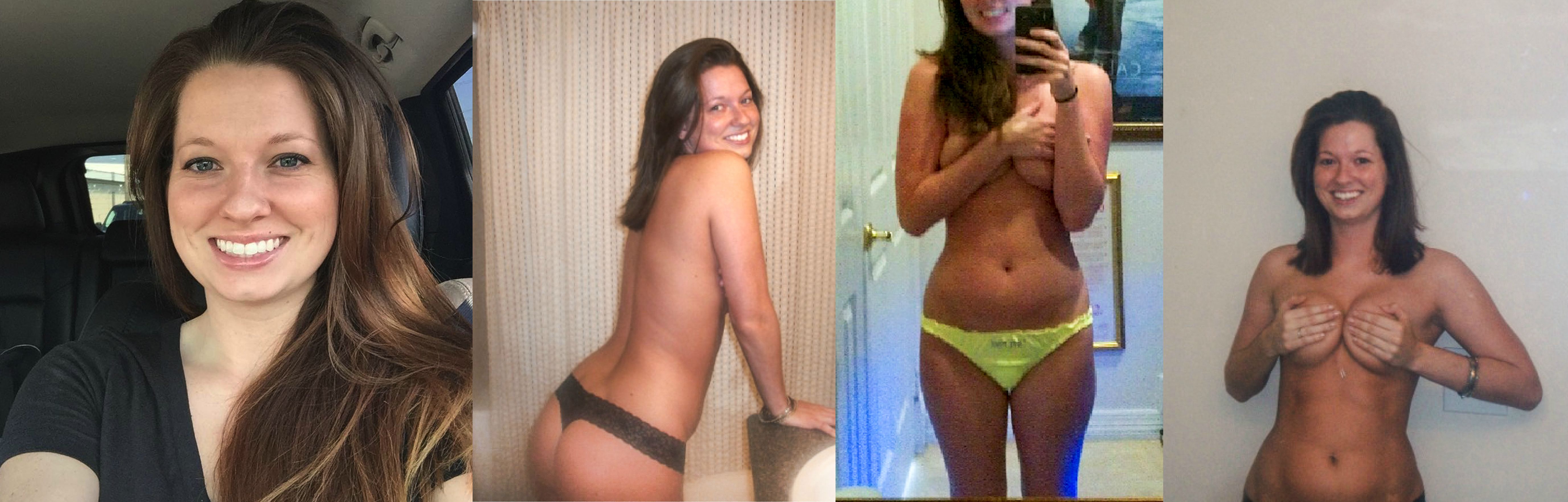 Amateur with a Big Smile and Great Tits Porn