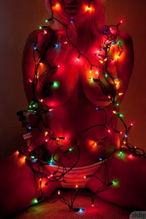 zdjęcie amatorskie Christmas ornament Christmas decoration Christmas tree Red Christmas Light 