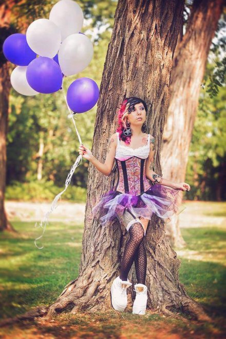 Balloons And A Corset