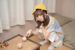 foto amateur Nekokoyoshi-爆机少女喵小吉-Kindergartener-17
