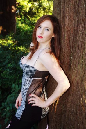 amateur-Foto Middle of November and still warm enough to survive a lingerie shoot outdoors!