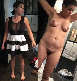 amateur pic Before After Dressed Undressed 34
