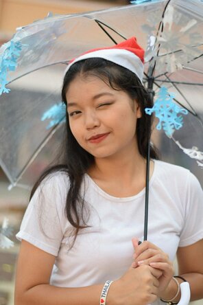 foto amadora Umbrella Fashion accessory Headgear Smile 