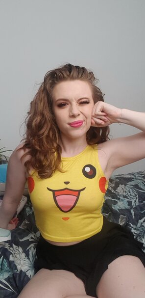 amateur pic [f] Can I be your Pika Girl? <3