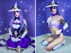 amateur photo [Self] Star Guardian Syndra On/Off by Aesthel