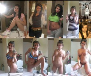 amateur-Foto Mirror Shots