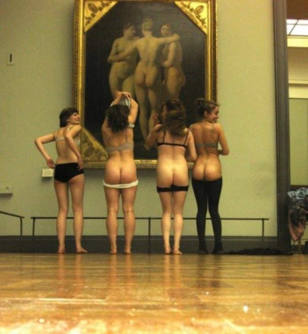 Museum Fun nude