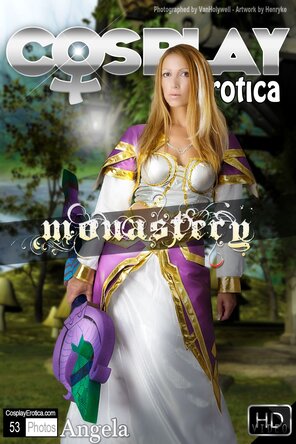 Juicy Cosplay Erotica Angela – Monestary (World of Warcraft) – 53 pics