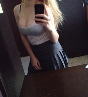 amateur-Foto GF going out with friends
