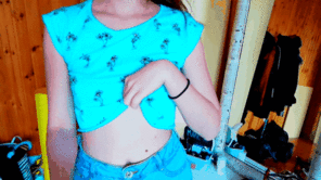 Guess what's under my [f]unny shirt