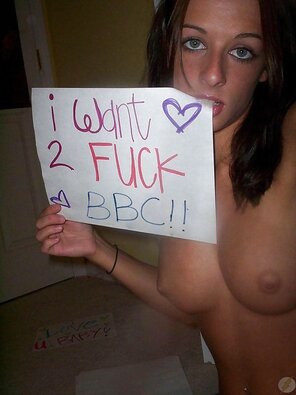 amateur pic Signs for BBC (White sluts for BBC)