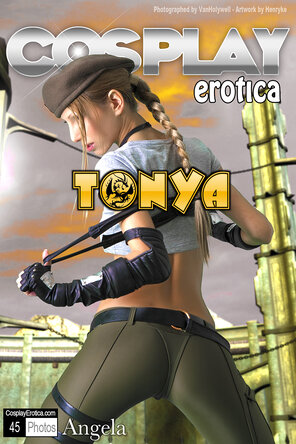 Sensuous Cosplay Erotica Angela – Tonya (Mortal Kombat) – 45 pics